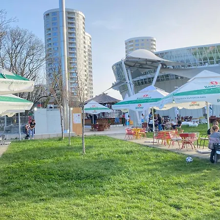 דירה Arena Mall Galleria View And Securities Parking2 בורגאס
